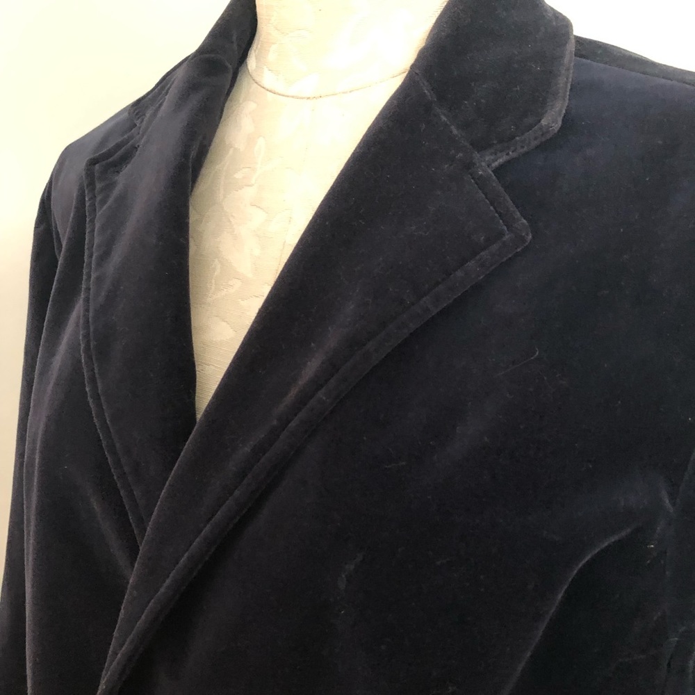 GAP Deep Navy Velveteen Jacket